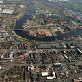 Stockton-on-Tees aerial photograph