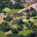  Battle Abbey   from the air