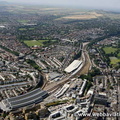 Brighton Station Brighton East Sussex  aerial photograph 