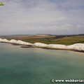 Seven Sisters on Sussex coast aerial photograph 