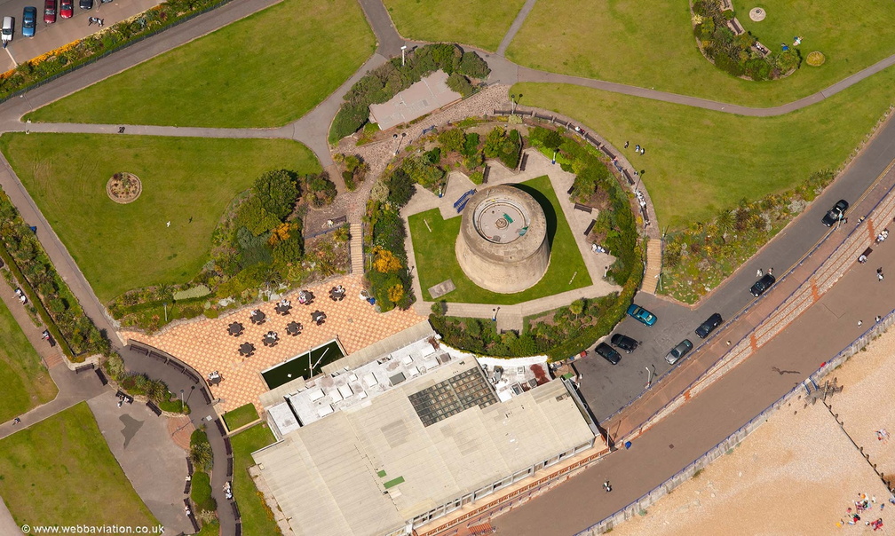  the Wish Tower Eastbourne from the air