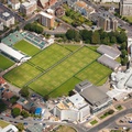 Devonshire Park Lawn Tennis Club Eastbourne from the air