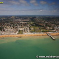 Hastings East Sussex aerial photograph 