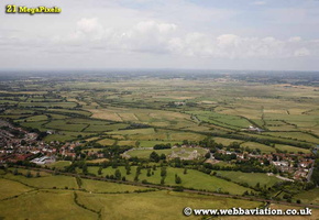 Pevensey East Sussex aerial photograph 