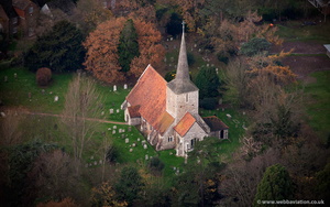 St Michael's Church, Playden 30  Rye  aerial photo 