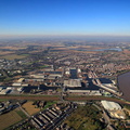 Goole Yorkshire aerial photograph