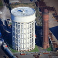 Goole water towers aerial photograph