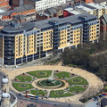 BBC Studios / Queens Court  Apartments Hull aerial photograph