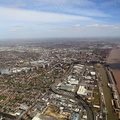 Kingston upon Hull from the west England UK  aerial photograph