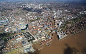  Kingston upon Hull Yorkshire England UK  aerial photograph