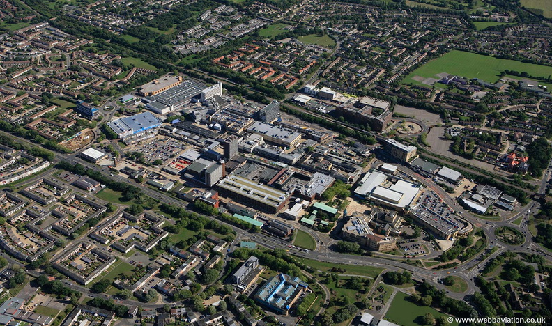 Basildon Essex from the air