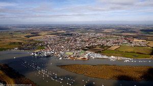 Brightlingsea from the air  