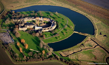 Coalhouse Fort from the air  