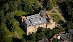 Colchester Castle from the air  