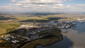 Coryton Refinery from the air 