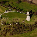 Hadleigh Castle from the air  