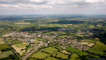 Bourton-on-the-Water  aerial photograph