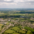 Bourton-on-the-Water  aerial photograph