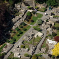 Bourton-on-the-Water Model Village aerial photograph