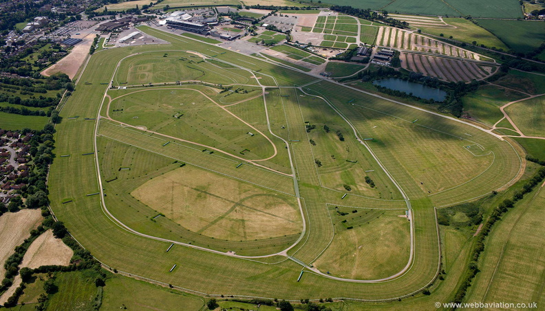 Cheltenham Racecourse  aerial photograph