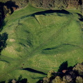 Roman amphitheatre, Cirencester from the air
