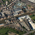 Gloucester Docks  from the air