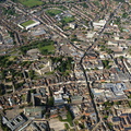 Gloucester  city centre aerial photograph