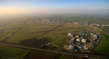 Gloucestershire Airport from the air