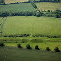 Little Sodbury Iron Age hillfort from the air