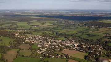 Painswick  aerial photograph