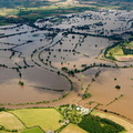 Red Lion Inn Wainlodes Hill Nortonduring the great floods of 2007 from the air