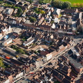 High St Tewkesbury aerial photo