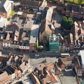 Tewkesbury Methodist Church aerial photo