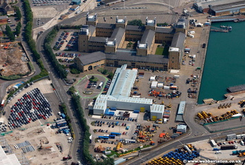 Southampton Hampshire  England UK aerial photograph