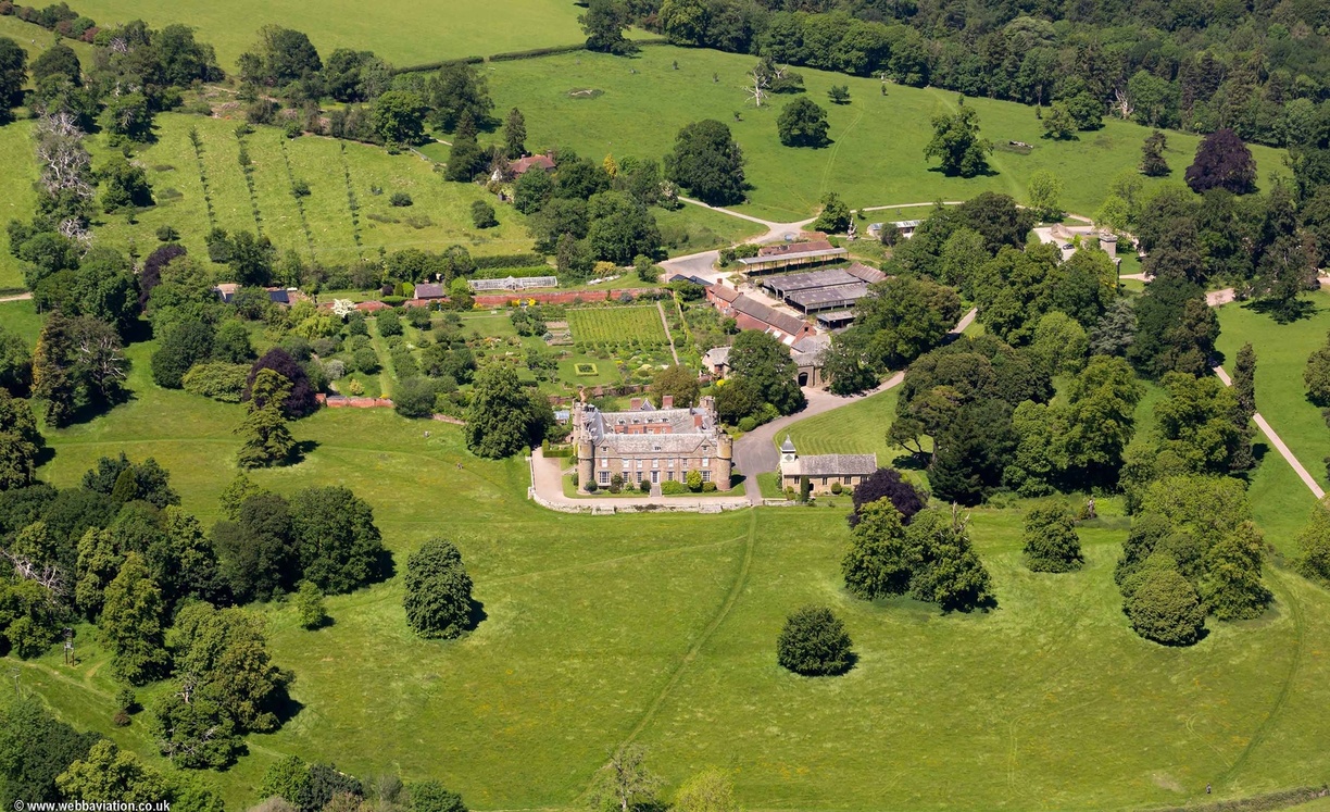 Croft Castle aerial photo