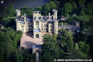 Eastnor Castle aerial photos