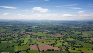 Herefordshire Countryside from the air