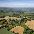 Priory Wood Clifford Herefordshire from the air