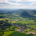 Winforton Herefordshire from the air