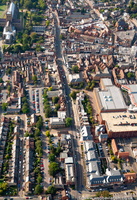 London Rd St Albans town centre aerial photo