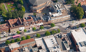 St Peter's St St Albans aerial photo