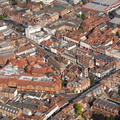 St Albans  city centre aerial photo