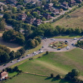 Bluehouse Hill Roundabout St Albans aerial photo