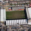 Vicarage Road football stadium, home of Watford FC aerial photo