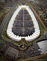 Ashford Designer Outlet from the air