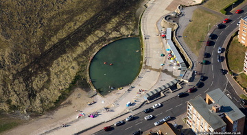  Birchington tidal swimming pool  from the air