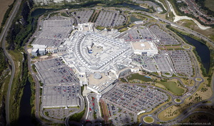 Bluewater Shopping Centre from the air