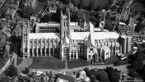 Canterbury Cathedral from the air