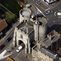 The Westgate  Canterbury from the air