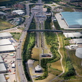 Dartford Tunnel from the air
